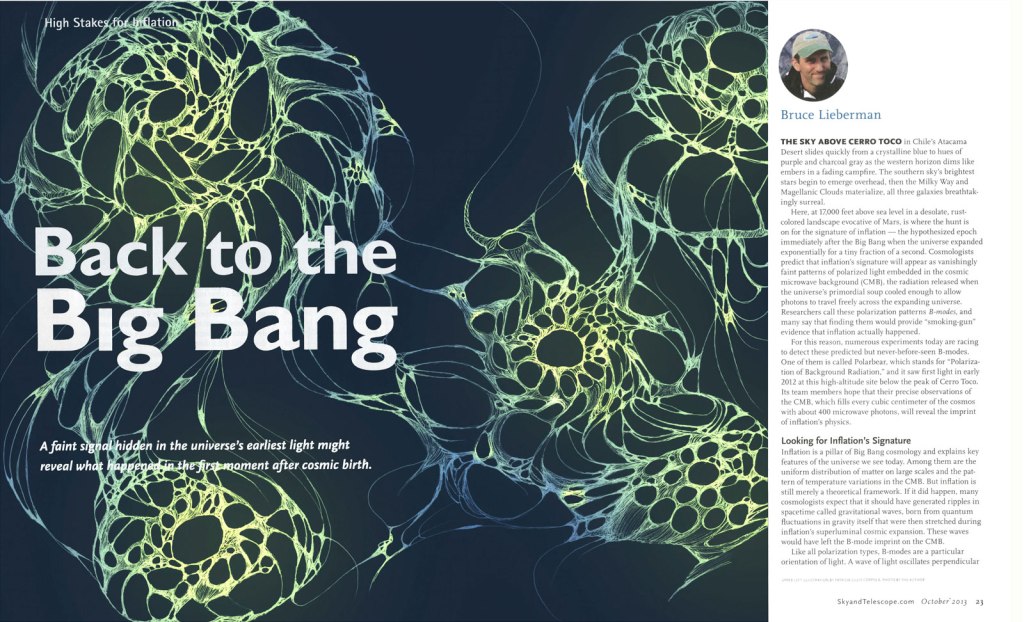 Back to the Big Bang